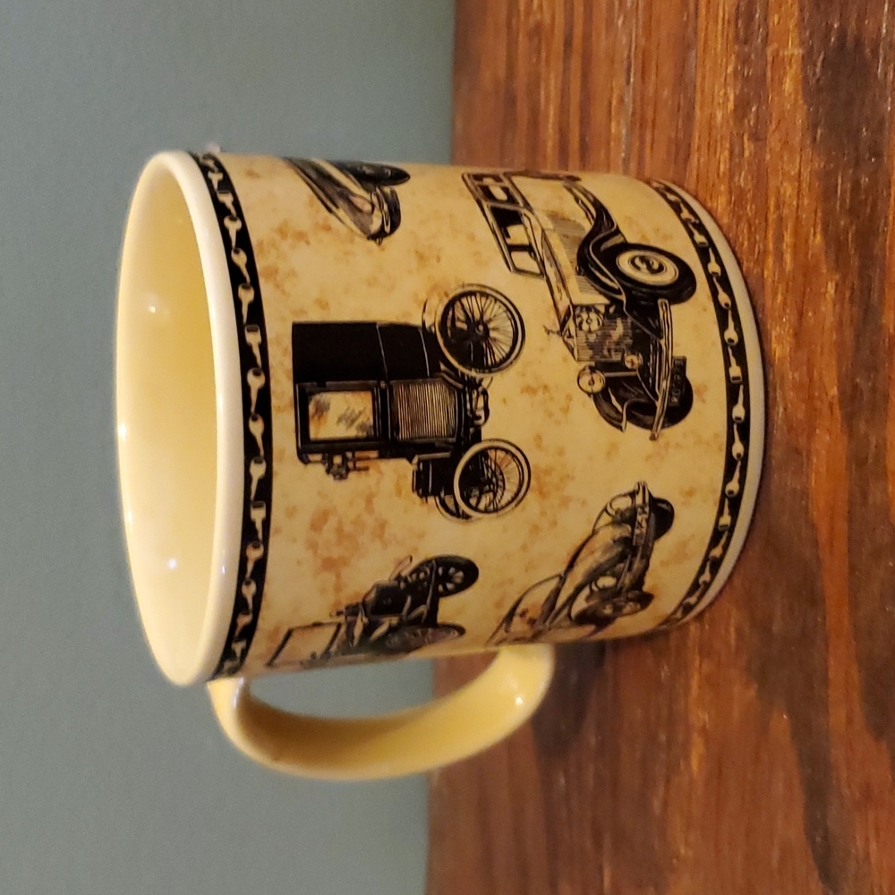 Old Car Collection Mug by Russ Berrie & Co